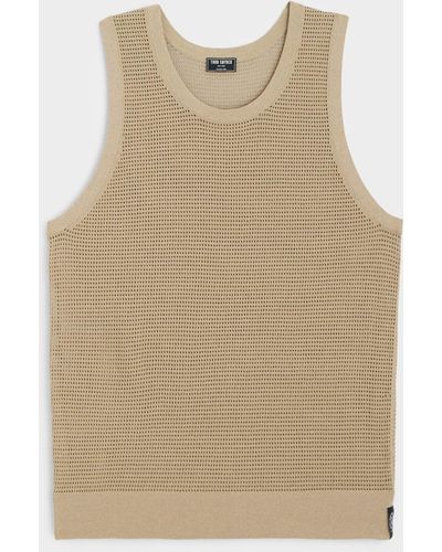 Todd Synder X Champion Luxe Mesh Tank - Natural