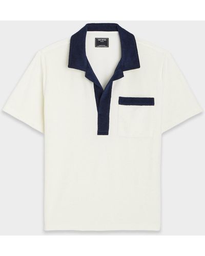 Todd Synder X Champion Terry Pocket Polo - Blue