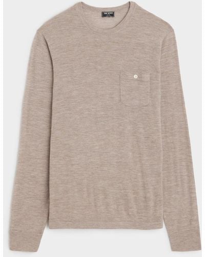 Todd Synder X Champion Cashmere Pocket Tee - Natural