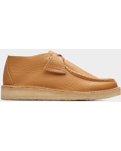 Clarks Desert Nomad Curry Leather - Brown