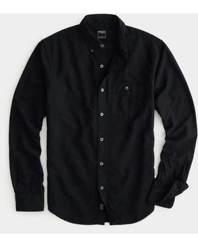 Todd Synder X Champion Classic Fit Garment-dyed Favorite Oxford - Black
