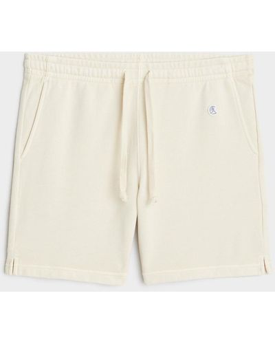 Todd Synder X Champion 7" Midweight Warm Up Short - Natural