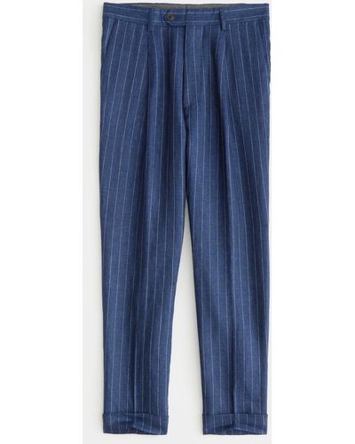 Todd Synder X Champion Italian Linen Madison Suit Pant - Blue