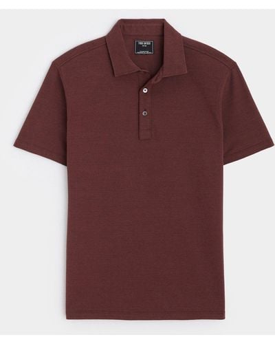 Todd Synder X Champion Fine Pique Polo - Red
