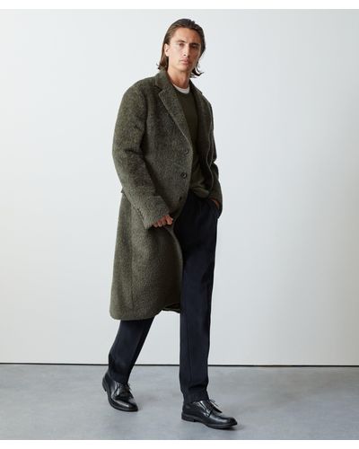 Classic Tailored Fit Wool Topcoat