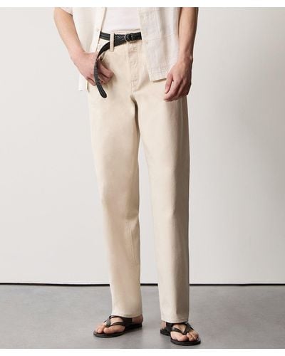 Todd Synder X Champion Relaxed Fit 5-pocket Chino - Natural