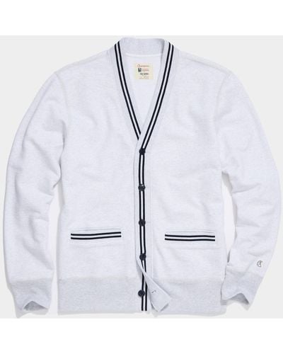 Todd Synder X Champion Tipped Cardigan - Blue