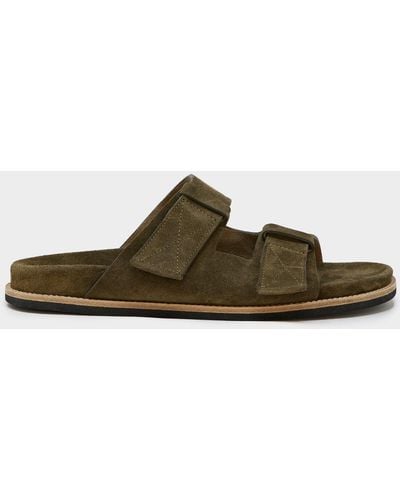 Todd Synder X Champion Nomad Double Strap Sandal - Green