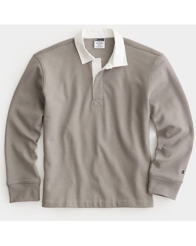 Todd Synder X Champion Relaxed Fleece Rugby - Gray