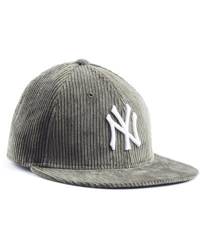 NEW ERA HATS Exclusive Corduroy Yankees Cap - Green