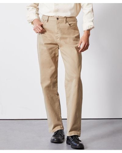 Todd Synder X Champion Relaxed Fit 5-pocket Chino - Natural