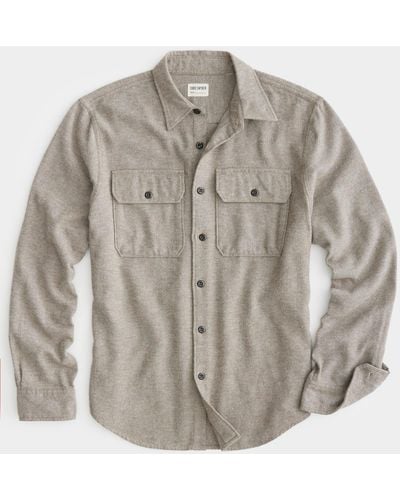 Todd Synder X Champion Flannel Utility Shirt - Grey