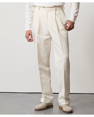 Todd Synder X Champion Italian Linen Wythe Trouser - Natural
