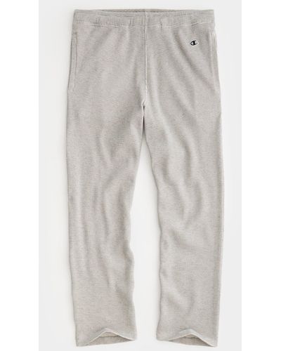 Todd Synder X Champion Relaxed Waffle Sweatpant - Gray
