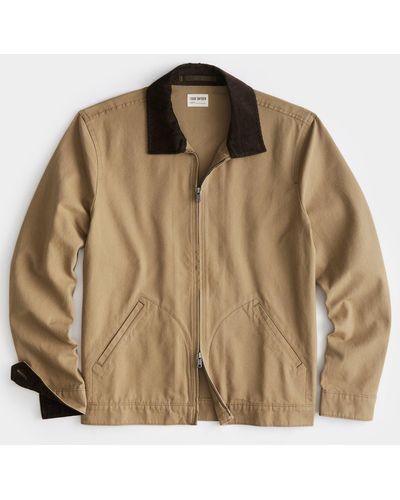 Todd Synder X Champion Canvas Farmers Jacket - Brown