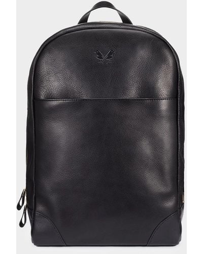 Bennett Winch Leather Backpack - Black