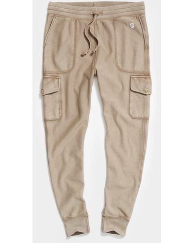Todd Synder X Champion Sun-faded Utility Cargo Sweatpant - Natural