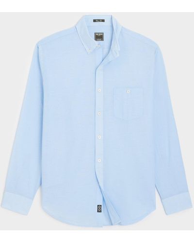 Todd Synder X Champion Classic Fit Summerweight Favorite Shirt - Blue