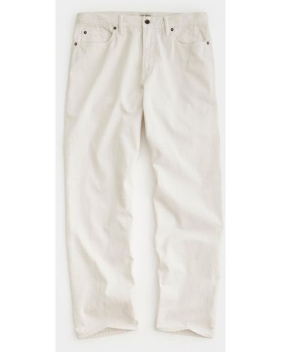 Todd Synder X Champion Relaxed Fit 5-pocket Bedford Corduroy - White