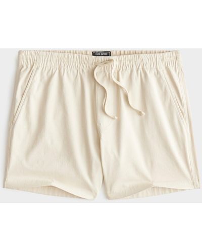 Todd Synder X Champion 5" Weekend Short - Natural