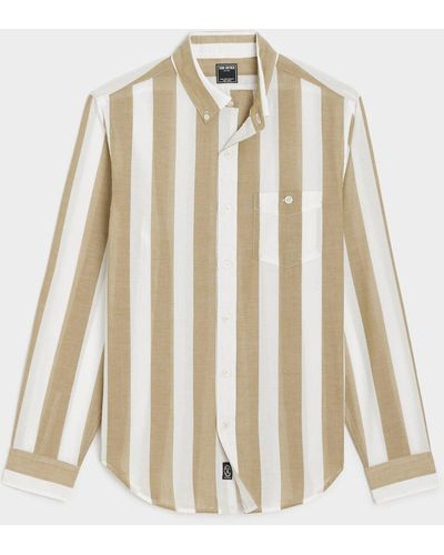 Todd Synder X Champion Slim Fit Summerweight Favorite Shirt - Natural