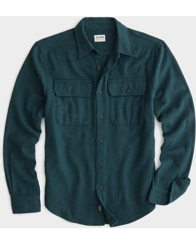 Todd Synder X Champion Flannel Utility Shirt - Green