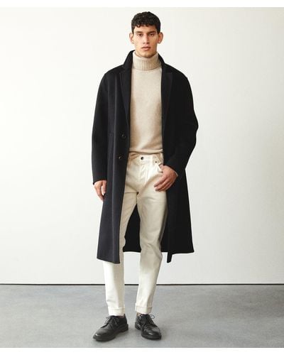 Todd Synder X Champion Italian Cashmere Topcoat - White