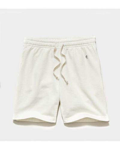 Todd Synder X Champion 7" Midweight Warm Up Short - Natural