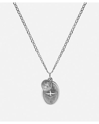 Miansai Dove Pendant Necklace - Metallic