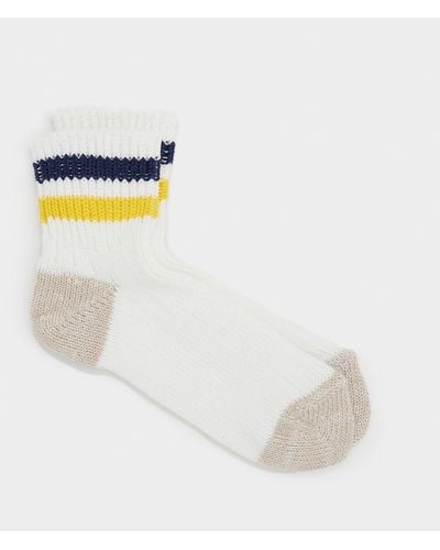 RoToTo Old School Ankle Sock - Blue