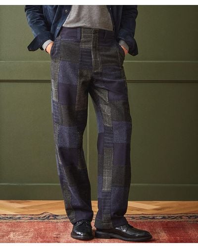 Mens Patchwork Pants for Men - Up to 70% off