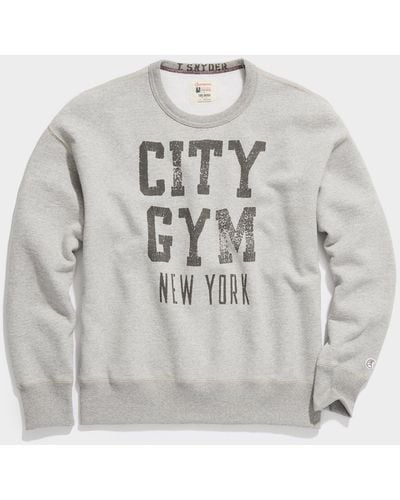 Todd Synder X Champion City Gym Sweatshirt - Gray