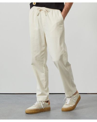 Todd Synder X Champion Wide Wale Corduroy Weekend Pant - Natural