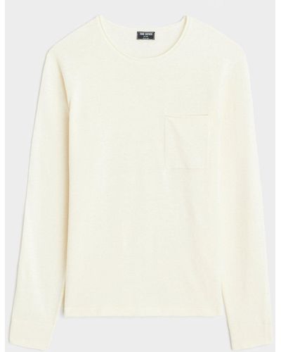 Todd Synder X Champion Linen Shore Sweater - White