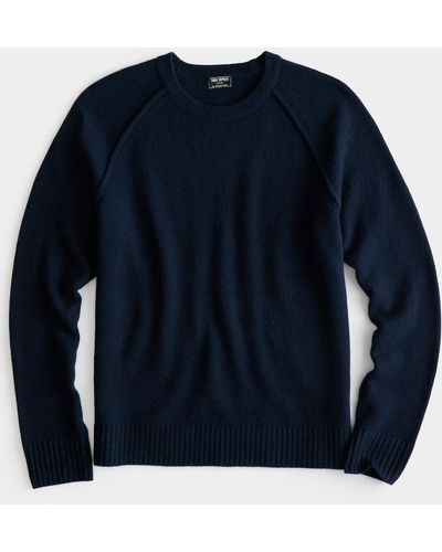 Todd Synder X Champion Nomad Cashmere Crewneck - Blue