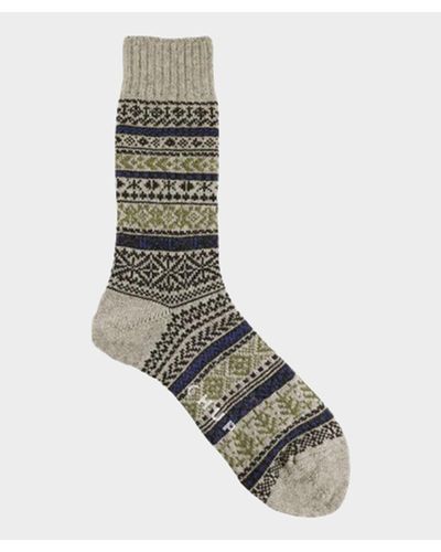 Chup Socks Chup Quiet Forest Wool Sock - Gray