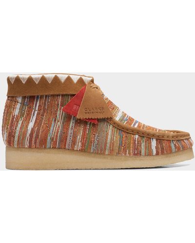 Clarks Wallabee Ginger Boot - Multicolour