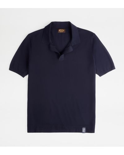 Tod's Polo Shirt - Blue