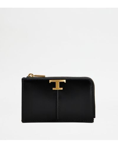 Tod's Bustina T Timeless in Pelle - Nero
