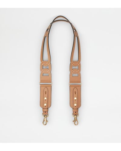 Tod's Kate Shoulder Strap In Leather - White