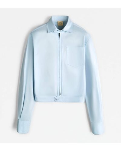 Tod's Shirt Jacket - Blu