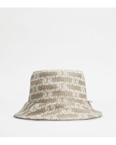 Tod's Hat, Beige, L - Accessories - White