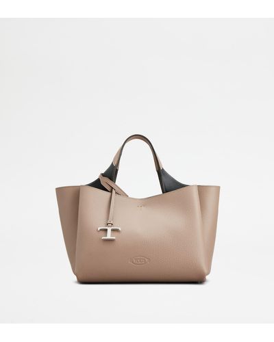 Tod's Bag In Leather Mini - Brown