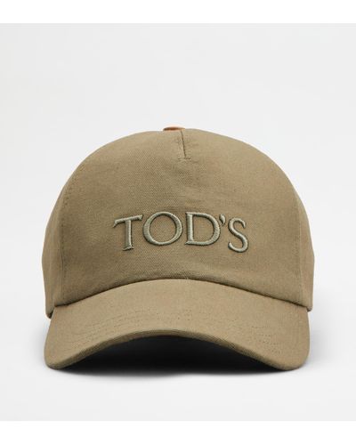 Tod's Cap mit Visier - Natur