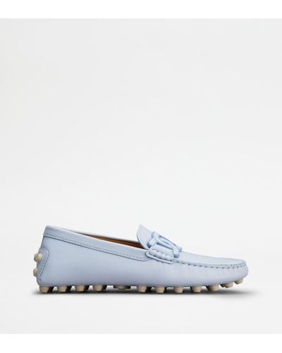 Tod's Gommino Bubble Kate in Pelle - Bianco