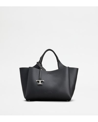 Tod's Bag In Leather Mini - Black