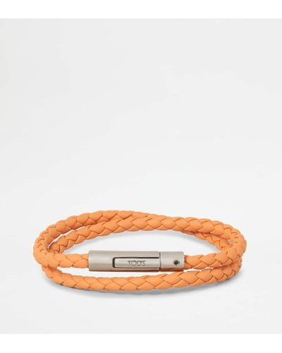 Tod's Bracelet MyColors en Cuir - Orange