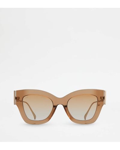 Tod's Cat-eye Sunglasses - Brown