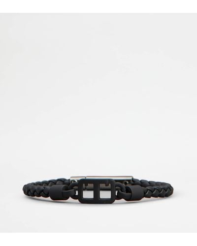 Tod's Bracelet In Leather - Black