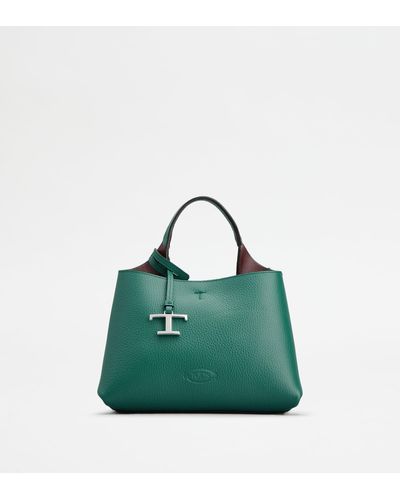 Tod's Bag In Leather Micro - Green